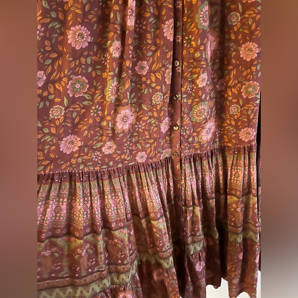 Spell & The Gypsy Utopia Gown Berry - Picture 5 of 11